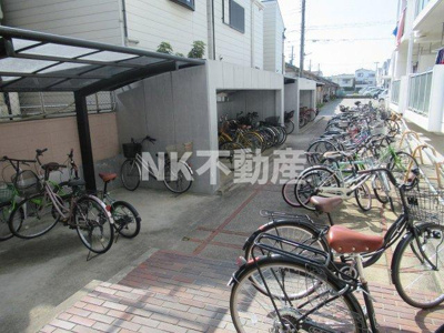 【その他】 | シャンポール東大阪（河内花園賃貸） | 駐輪場です
