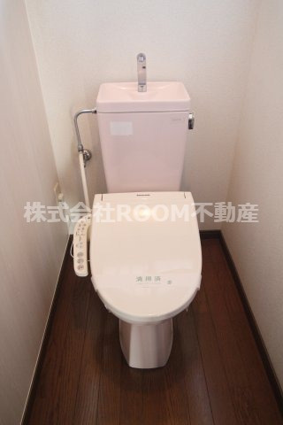旭ヶ丘ハイツのトイレ|ゆったりとした空間のトイレです
