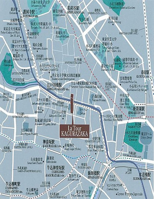 【地図】 | ラ・トゥール神楽坂