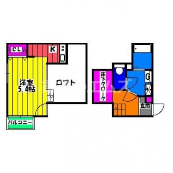 【間取り】 | ＣＢ平尾パティオ | ＣＢ平尾パティオの間取り