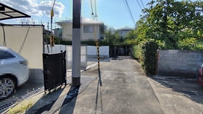 【前面道路含む現地写真】 | 【全３区画】池田市緑丘２丁目新築戸建