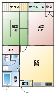 【間取り】 | グリーンヒル原