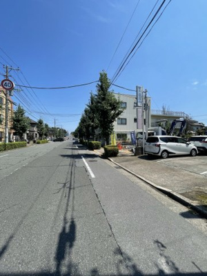 【前面道路含む現地写真】 | 日野市東豊田4丁目新築戸建て2棟　2号棟