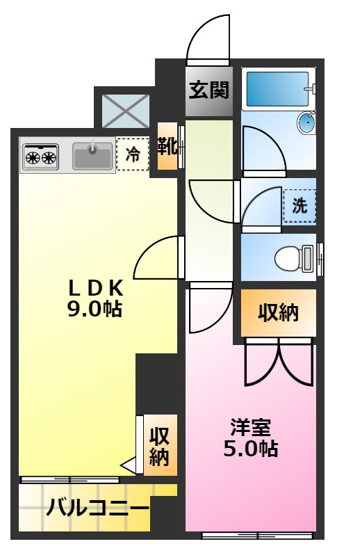 ロイヤルハイツの間取り|鉄筋コンクリート造マンション♪