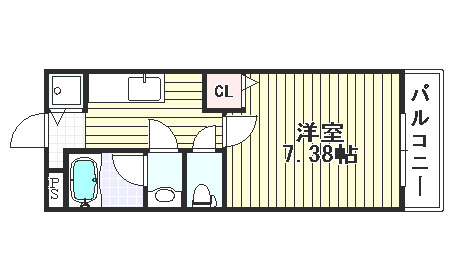 コート・エクラン光の間取り