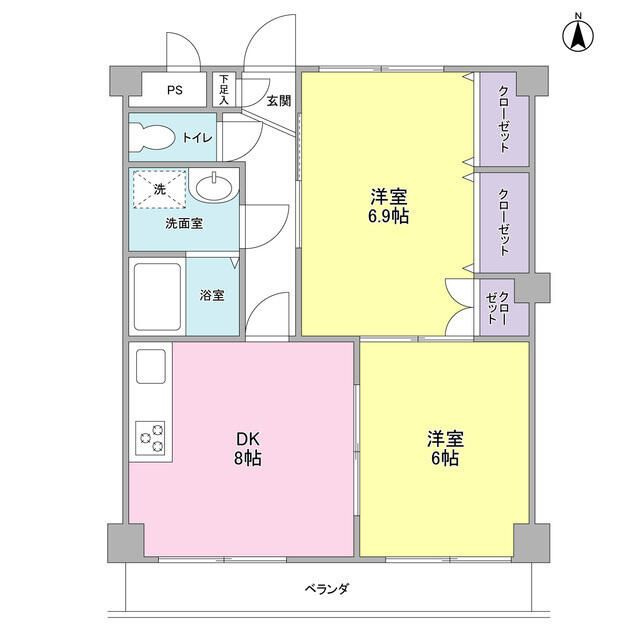 シーダーパークの間取り