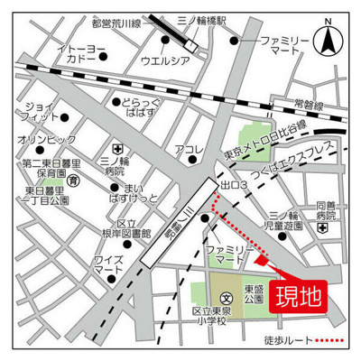 【地図】 | ジオエント三ノ輪