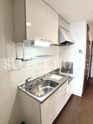 【キッチン】 | トレゾール咲 | コンパクトなキッチンで掃除もラクラク