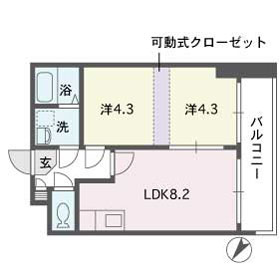 【間取り】 | フェイスカミーユ(フェイスカミーユ) | 現況優先。