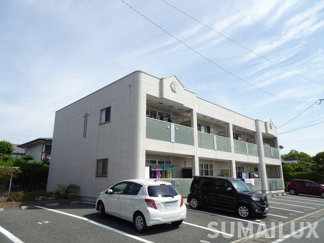 熊本市中央区出水４丁目のアパートの外観