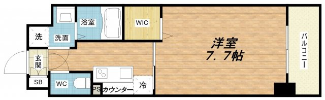【間取り】 | ミラージュパレス新梅田RIO