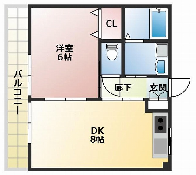 パールハイツの間取り