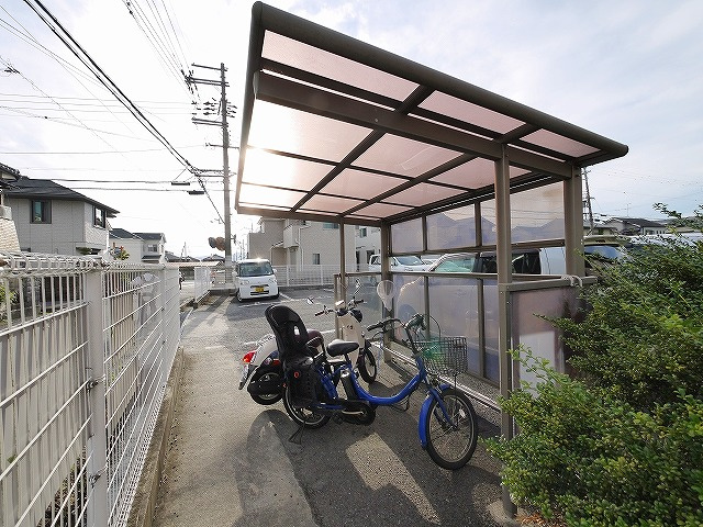 ベルパレスのその他共用部分|駐輪場完備です