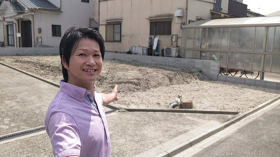 【外観】 | 南区提起町１丁目　１号棟〈仲介手数料無料〉宝南小・南光中　新築一戸建て | 7/30撮影
現状更地です。
南区の不動産の事ならマックスバリュで住まい相談エムワイホームにお任せください。
