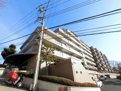 【外観】 | 菊名パークホームズ参番館 | 総戸数９８戸、１９９６年８月築、管理人は日勤勤務につき管理体制良好です♪