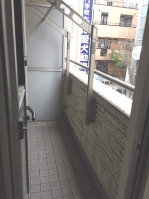 【バルコニー】 | ヴィルヌーヴ | 広々としたバルコニーです