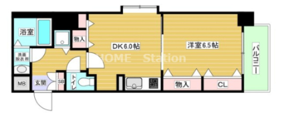 【間取り】 | プレサンス御幣島ステーションフロント