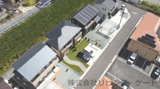 【外観】 | 敷地面積204.60平米　南道路で日当たり良好