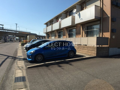 【駐車場】 | ボナール大門Ｂ | 駐車場完備です