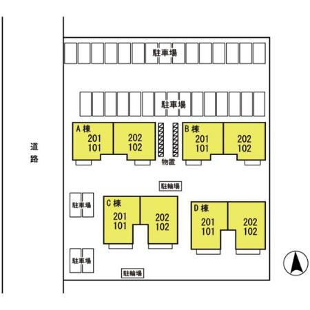 グレースフィールドの区画図