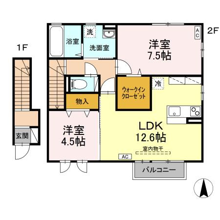 グレースフィールドの間取り