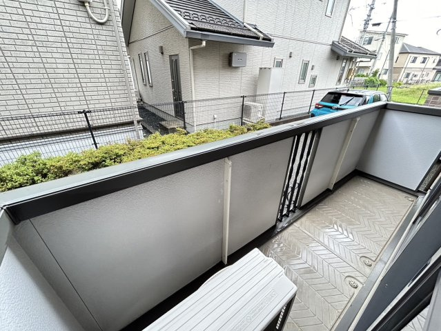 パークサイドセジュールのバルコニー