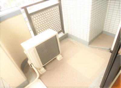 【バルコニー】 | ダイナコート久留米駅前 | 開放的で明るい空間を演出してくれるバルコニーです