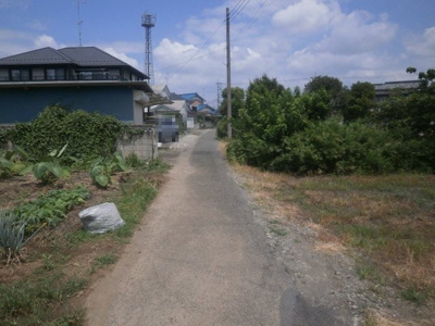【前面道路含む現地写真】 | 熊谷市久保島 100万 土地