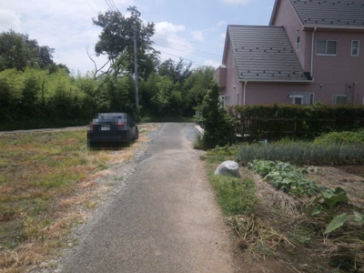 【前面道路含む現地写真】 | 熊谷市久保島 100万 土地