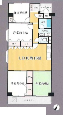 ◆豊中市◆ペット飼育可！フルリノベーション済◆チサンマンション豊中南桜塚◆の画像