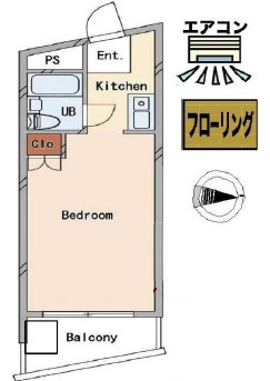 【間取り】 | トップ五反野 第4