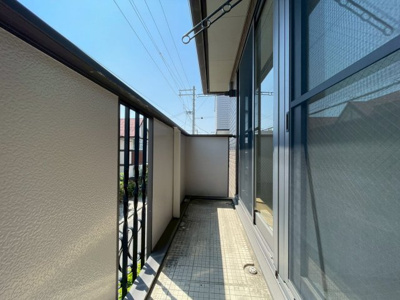 【バルコニー】 | 豊中市中桜塚2丁目テラスハウス