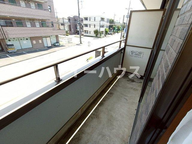 千葉市花見川区幕張本郷７丁目の賃貸マンションのバルコニー