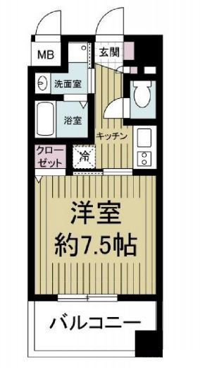 WillDo新大阪の間取り