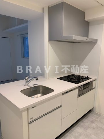 AMBITIOUS鎗屋町（アンビシャスヤリヤマチ）　BRAVI不動産のキッチン|AMBITIOUS鎗屋町（アンビシャスヤリヤマチ）きれいなキッチンです