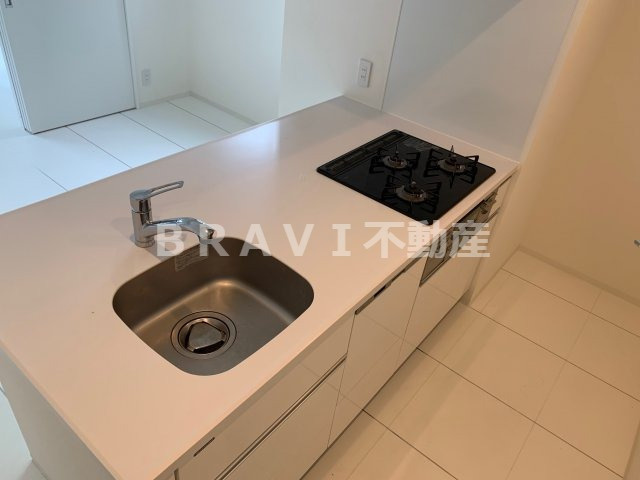 BRAVE北新町（ブレイブキタシンマチ）　BRAVI不動産のキッチン|【BRAVE北新町（ブレイブキタシンマチ）】使いやすいキッチンです