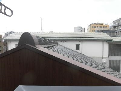 フラッティ四条大宮Ⅱの展望|南向き眺望