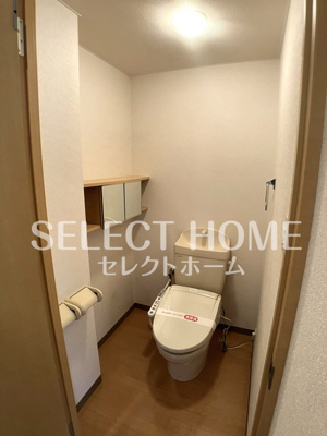 【トイレ】 | グランチェスタＡ | 落ち着いたトイレです