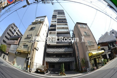 【外観】 | プレサンス谷町七丁目Ⅱ | 建物外観を気になさる方へ、見た目の良い物件です