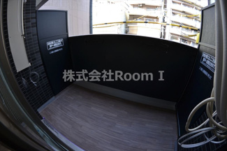 【バルコニー】 | プレサンス谷町七丁目Ⅱ | バルコニー付きです