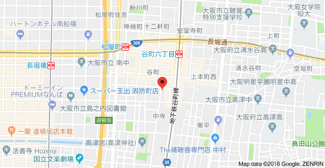 【地図】 | プレサンス谷町七丁目Ⅱ
