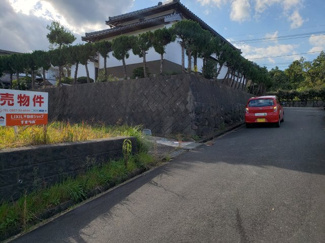 【前面道路含む現地写真】 | 鳥取市鹿野町今市土地