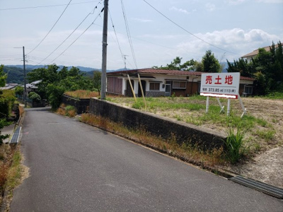 【前面道路含む現地写真】 | 鳥取市鹿野町今市土地