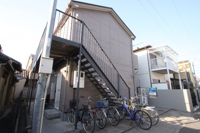 パレスハイツＡ棟の外観
