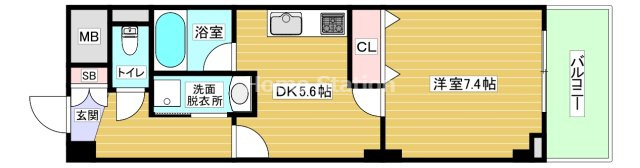 【間取り】 | アルグラッド野田阪神
