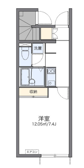 【間取り】 | タートルクレインⅠ