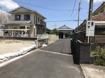【前面道路含む現地写真】 | 鹿屋市寿8丁目　売地