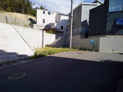 【前面道路含む現地写真】 | 京田辺市薪堀切谷14号地　売土地