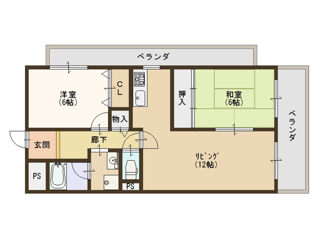 【間取り】 | COZYハイツ美南