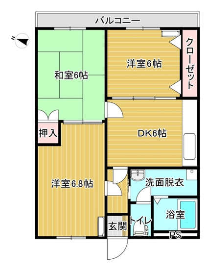 【間取り】 | カンフォータブル一番館